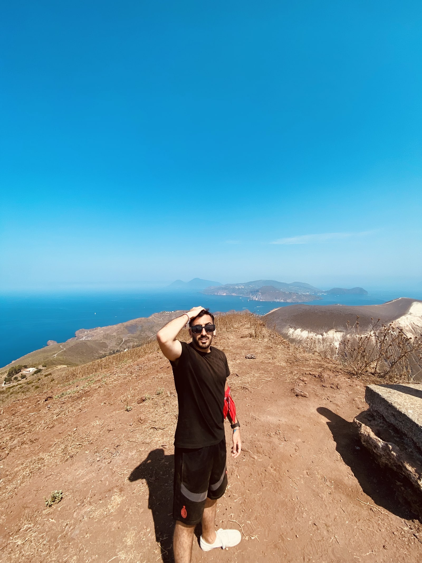 The Sicilian coast